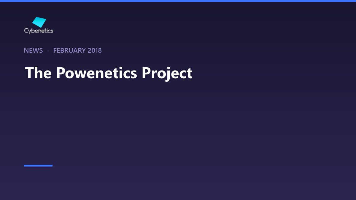The Powenetics Project